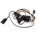 Integy RC Model C29065 Dual Color 4 LED Front Headlight for 1/10 Scale Crawler (5 Modes-Ch3 Control)