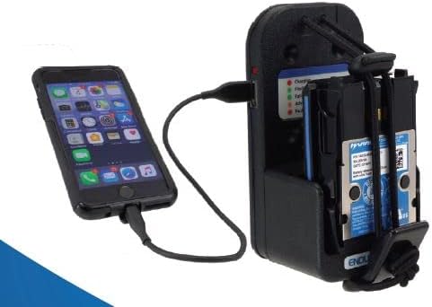 Our Very Best Single Cup Endura EVC in-Vehicle 12/24 VDC Portable Radio Charger. Fits: Motorola Brand APX6000 / APX6000XE / APX8000 / APX8000XE / SRX2200 Radios