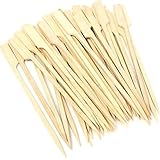 PARENCE.- Picos de bambú 18 cm – Juego de 50 | Brochetas de cóctel biodegradables | Aperitivo y barbacoa | Accesorios para frutas, carnes y tapas