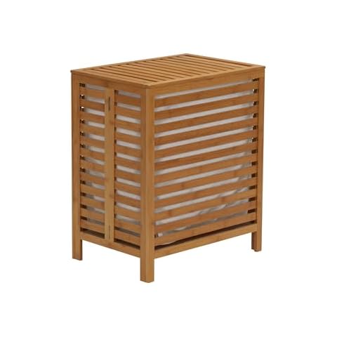 Household Essentials Bamboo Laundry Hamper Cover