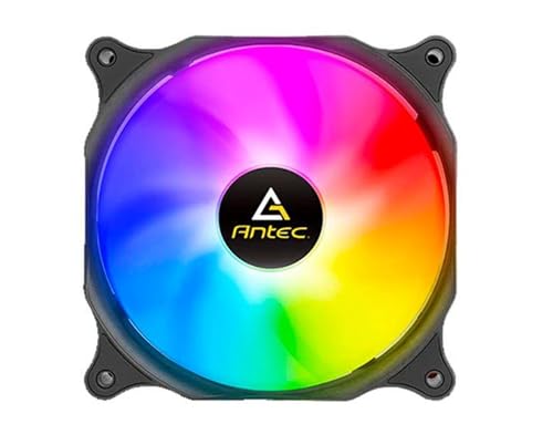 Antec Neon 120 ARGB 120mm Case Fan 3 Pack PWM Cooling Fans with Controller