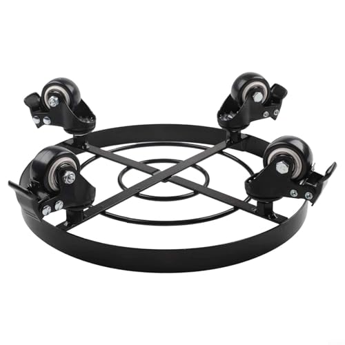 Support mobile robuste avec 4 freins pour grand pot de fleurs d'intérieur - 3