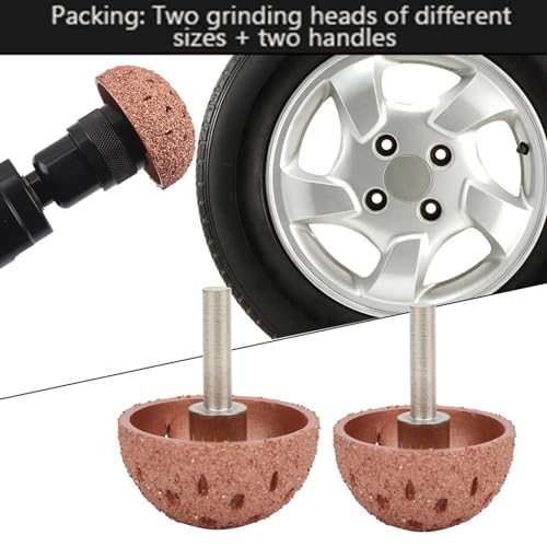 Image of 2PCS Tire Repair Tools, Tire Repair Kit, 6mm Tungsten Grinder Suitable for Most Tire Maintenance Work