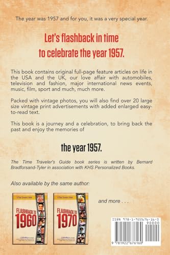 Flashback to 1957 - Celebrating the Pop Culture, People, Politics, and Places: From the Original Time-Traveler Flashback Series of Yearbooks - News ... 1957 (A Time-Traveler’s Guide - Flashback) image 4