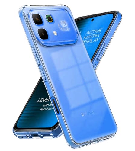 Image of Soft Silicone TPU Flexible Back Cover Compatible with Infinix Note 60 Pro 5G