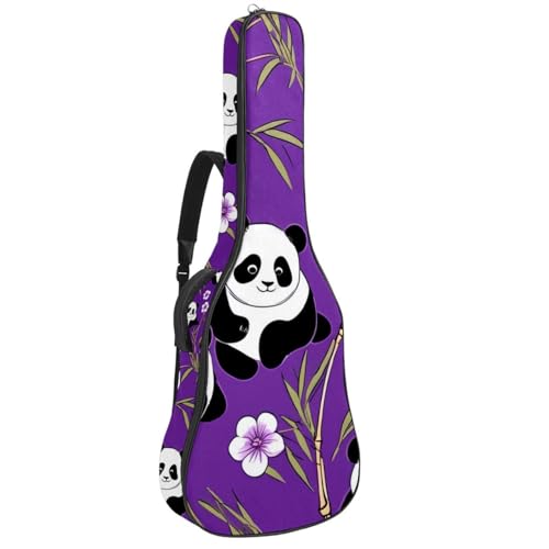 Housse guitare acoustique 101,6 cm imperméable sac guitare violet