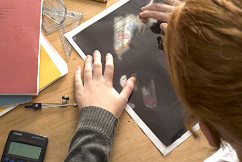 Thermochromic Rub & Reveal Plastic Film with Adhesive Backing 28°C (300mm by 420mm)