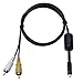Produktbild Keple Audio Video TV Kabel Kabel Kompatibel mit Lumix DMC-TZ Serie: DMC-TZ5 / DMC-TZ50 / DMC-TZ55 / DMC-TZ56 / DMC-TZ60 / DMC-TZ61 / DMC-TZ8 (UC-E6 AV)