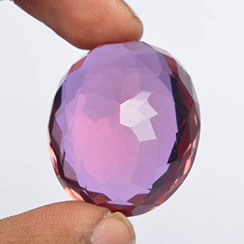 GEMHUB Color Changing Alexandrite Approx 50-60 Ct Loose Gemstone Finest Oval Cut Alexandrite for Pendant4