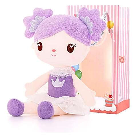 Muñeca de trapo Gloveleya Rag Soft Doll Peluche Bebé Caramelo Niña Cover