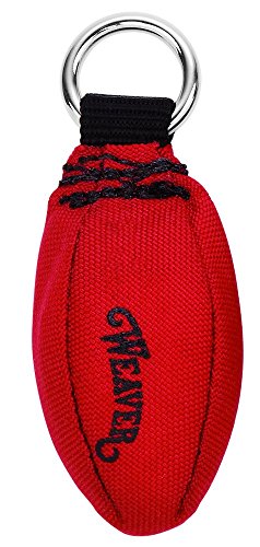 Weaver Arborist 16 oz Throw Weight Bag for Tree Climbing Rigging & Rope Setup Tear-Resistant Arborist Nylon Throw Bag for Tree Work Red