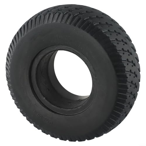 9 Inch Solid Tire,9X3.50-4 No-Inflation Rubber Tyre For Electric Vehicle Elderly Scooter Tricycle Anti-Puncture Wear-Resistant Grip