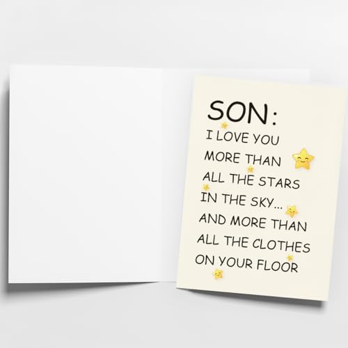image for WowBefun Birthday Card for Son | Son Birthday Card | Birthday Card Son