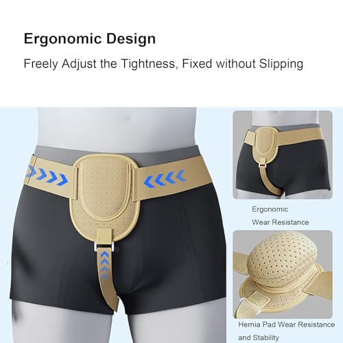Faja para Hernia Inguinal Unisex Ajustable con Almohadilla miniatura 2