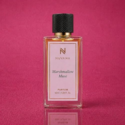 Image of Marshmallow Muse Parfum for Women | Sweet Gourmand Vanilla Fragrance | Long Lasting Luxury Perfume | Premium Floral Fruity Scent for Daily Wear, Date Nights & Special Occasions | 50ml