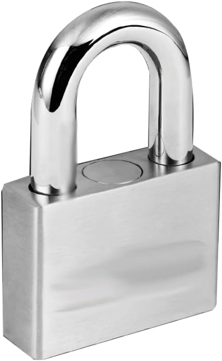 Padlocks for Outdoor Padlock with 3 Keys Home Keys Lock Durable Padlock Suitable for Cabinet Drawer and Door Keylock