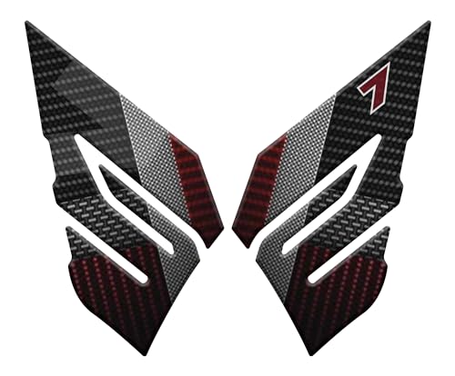 Autocollant résine effet 3D Yamaha Tracer 7 Redline éviter rayures carénage