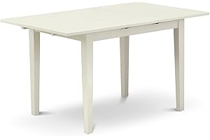 East West Furniture Norfolk Kitchen Rectangle Table Top With Butterfly Leaf