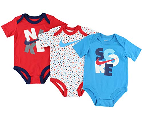 Nike Swoosh Three-Piece Infant Baby Bodysuit Set