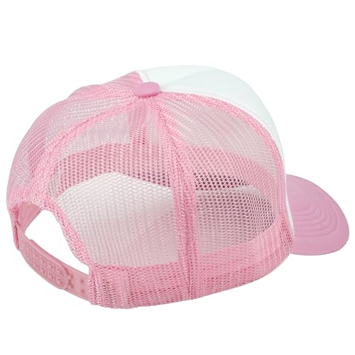 Image of Gelante 12 Pcs Sublimation Blank Trucker Hats - 5 Panel Mesh Snapback Baseball Cap Bulk