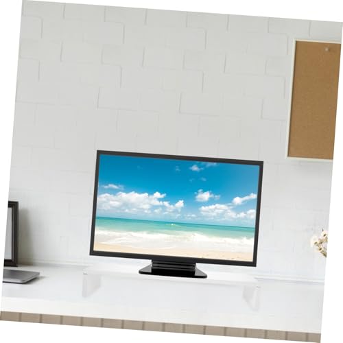 Support moniteur bureau multifonction réhausseur écran blanc stable - 7