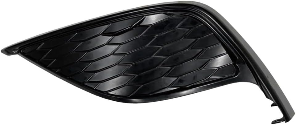 For Toyota Camry 2021 2022 Fog Light Cover Driver Side | Front | For SE Models | Closed Honeycomb | Made of Plastic | Textured | Replacement For TO1038242 | 191275791578, 8148206190