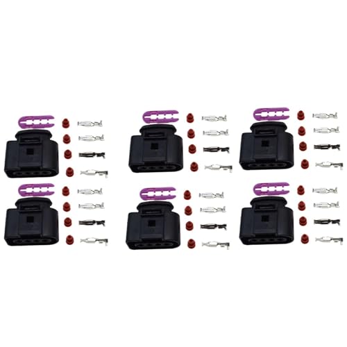 Prise de faisceau bobine d'allumage robuste 1J0973724 kit de 6 pièces étanches pour Phaeton
