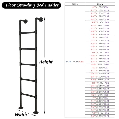 Escalera para camas elevadas y caravanas, solución compacta para tu hogar 3