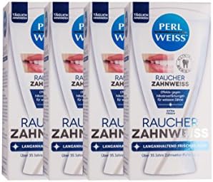 4 x Perlweiss palacz biały 50 ml widocznie bielsze zęby