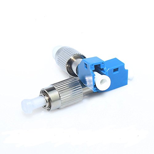 Jeirdus Simplex Glasfaser-Adapter – SC-Stecker Auf LC-Buchse Für OS1/OS2 Einzelmodus (Keramikhülse)
