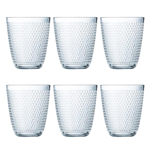 Luminarc Concepto Pampille Set 6 Vasos Altos Vidrio 31cl Sodo Apto Frigorífico No Apto Microondas Reciclable