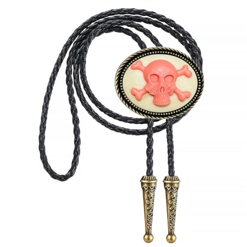 Image of Jeilwiy Bolo Tie for Men, Western Bolero Tie Cowboy Ties Native American Cowgirl Bolo Tie Accessories for Men Women