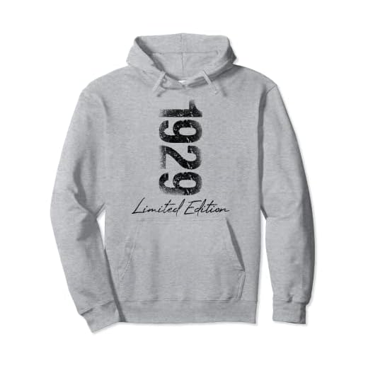 Cumpleaños 1929 Edición limitada Regalo Usado Grunge Vintage Sudadera con Capucha