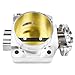 LOREADA Aluminum Silver Throttle Body 70MM Car Turbo Electric Throttle Control Compatible with Mitsubishi Evo 4 5 6 4G63 Uprated with Gasket Mounting Hardware