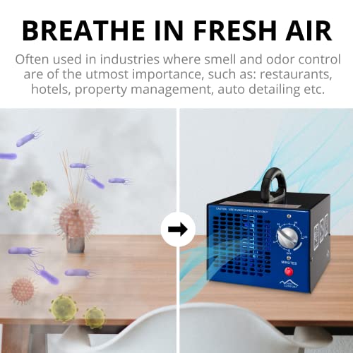 Purificador de Aire Generador de Ozono 8500mg/h miniatura 4
