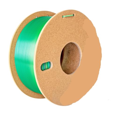 Filament dégradé arc-en-ciel soie 1,75 mm bobine 1KG plastique PLA 3D