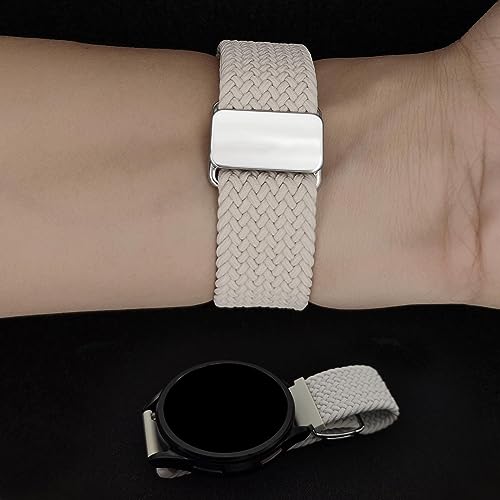 Correa trenzada elástica de nylon para reloj 18 mm miniatura 6