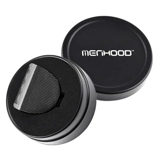 Menhood Replacement Blade for Menhood Grooming Trimmer 1.0 Pro Only | Safe Blades | Ceramic Blades | Skin Protection Technology | Trimmer Blade (Black)-image-37