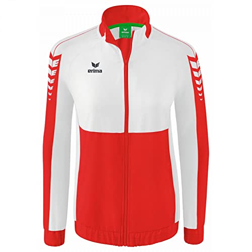 Erima Six Wings veste femme rouge 34 pour entraînement et running