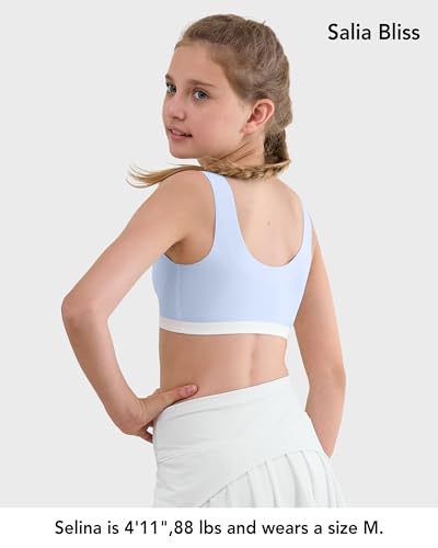Salia Bliss Training Bras Seamless Bra Removable Padding 2 Pack for Girls3