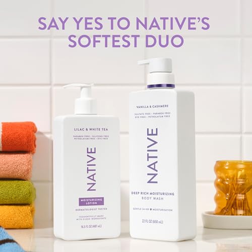 Native Lilac & White Tea Body Lotion 16.5 oz — view 9