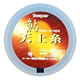 シーガー(Seaguar) ライン シーガー鮎天上糸 釣り用フロロカーボンライン 30m 0.6号 フラッシュレモンイエロー