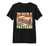 Vintage Pastrami Sandwich Humor Me Tuviste En Pastrami Camiseta Premium