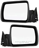 Kool Vue Driver & Passenger Side Mirrors for Jeep Cherokee 1984-1994 Paintable
