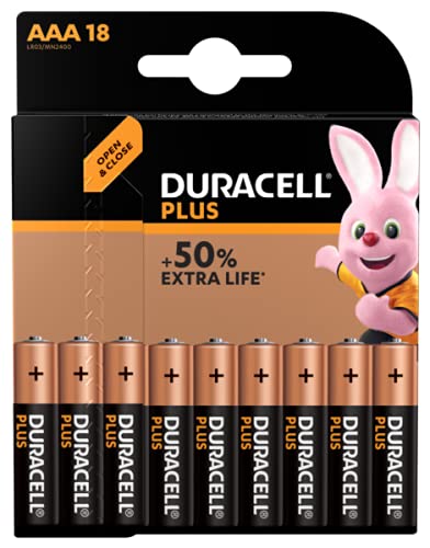 Preisvergleich Produktbild Duracell AAA Batteries, 18er Pack