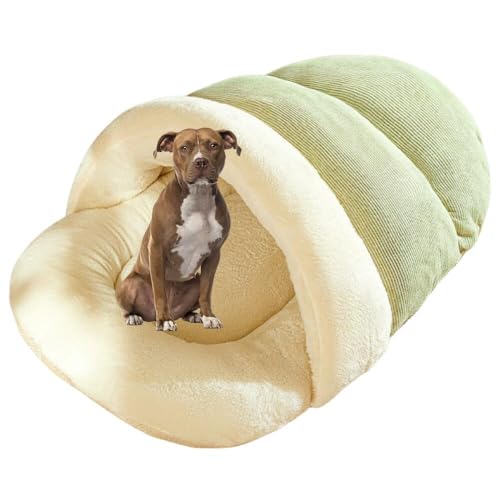 Lifetips スタッフォードシャー・ブル・テリア ペットベッド 犬猫兼用 冬用 寝袋型 ふわふわ クッション 保温 防寒 洗える 小型犬 中型犬 室内 おしゃれ 北欧風 ソファ ハウス 快眠グッズ 抱っこ感覚 多頭飼い対応 寝具 抗菌 防臭 速乾 低ア