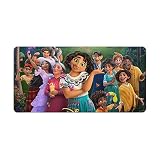 Tapis Clavier Films d'animation Full House Mirabel Motif 3D Tapis Souris Jeu Jeu Travail à Domicile Étendu Grande Base en Caoutchouc antidérapant épais avec Bords Cousus 30x60cm