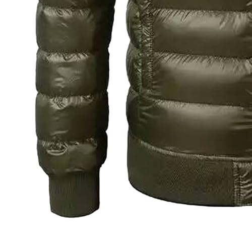 Doudoune bomber légère homme col montant pour mi-saison - 4