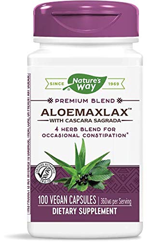 Nature's WayAloe MAXLAX, 100 Vcaps (Pack of 2)