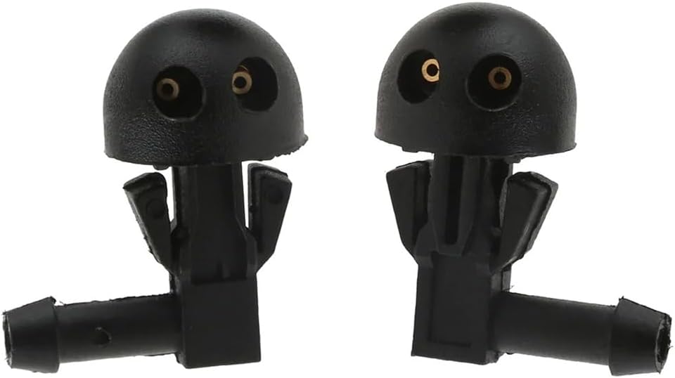 Windshield Washer Nozzle for Peugeot 206, 2Pcs Car Front Windshield Wiper Washer Nozzles 6438AV/6438E6/6438J2
